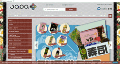 Desktop Screenshot of japafoods.cz